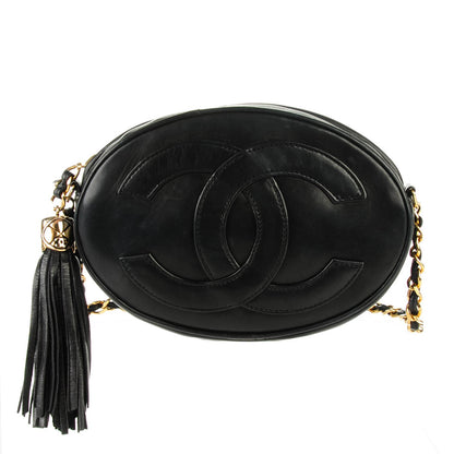 Chanel Lambskin Tassel Camera Case Black 1 of 7