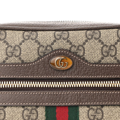 Gucci GG Supreme Monogram Web Small Ophidia Belt Bag 75 30 Dark Brown 8 of 11