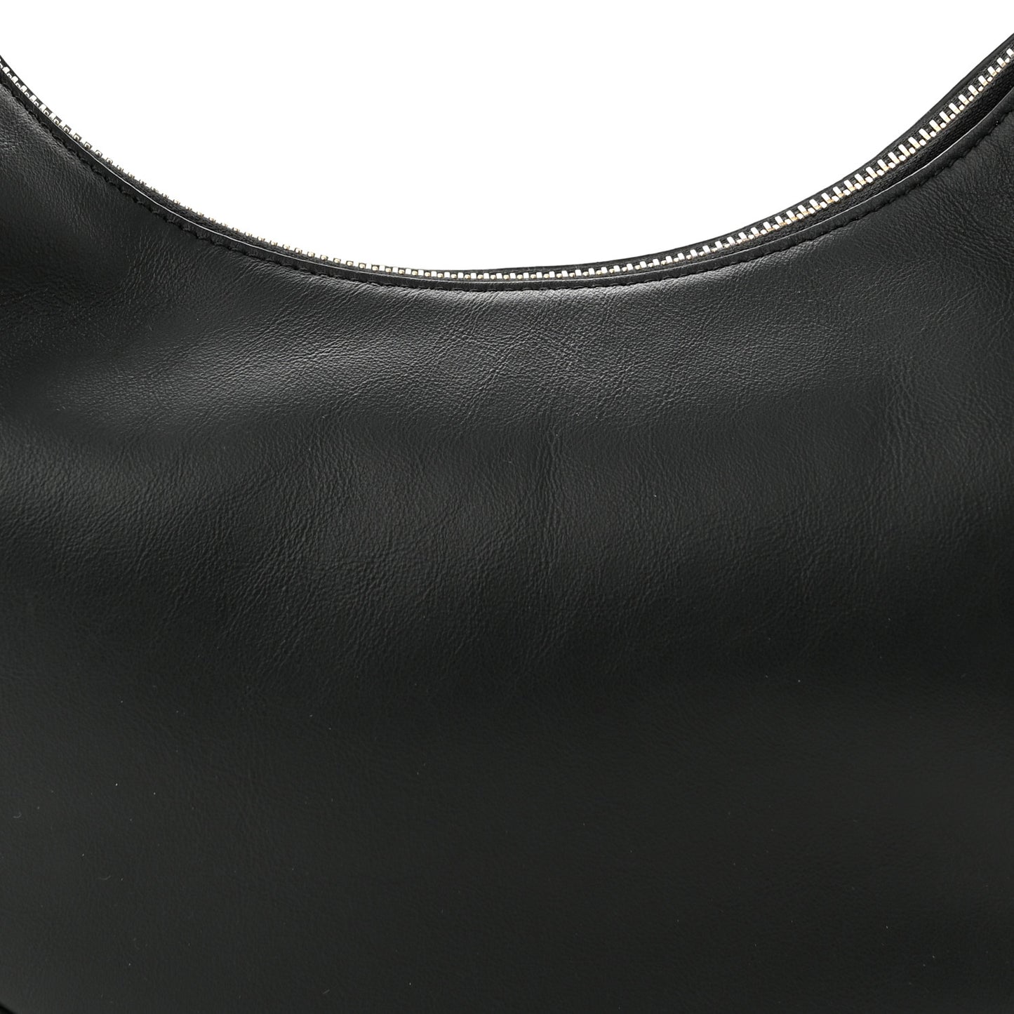 Vitello Grace Matte Small Fendigraphy Hobo Bag Black