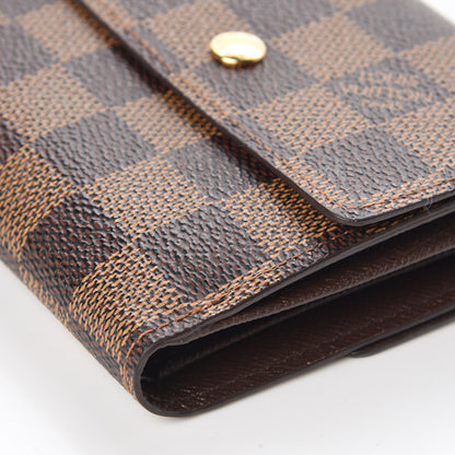 Louis Vuitton Damier Ebene Elise Wallet 8 of 9