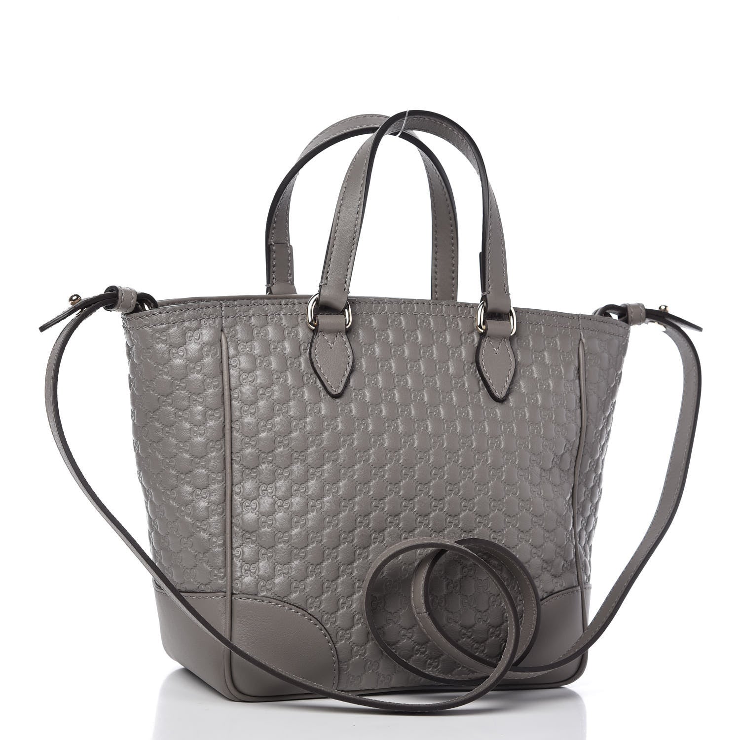 Gucci Microguccissima Small Bree Tote Graphite 3 of 10