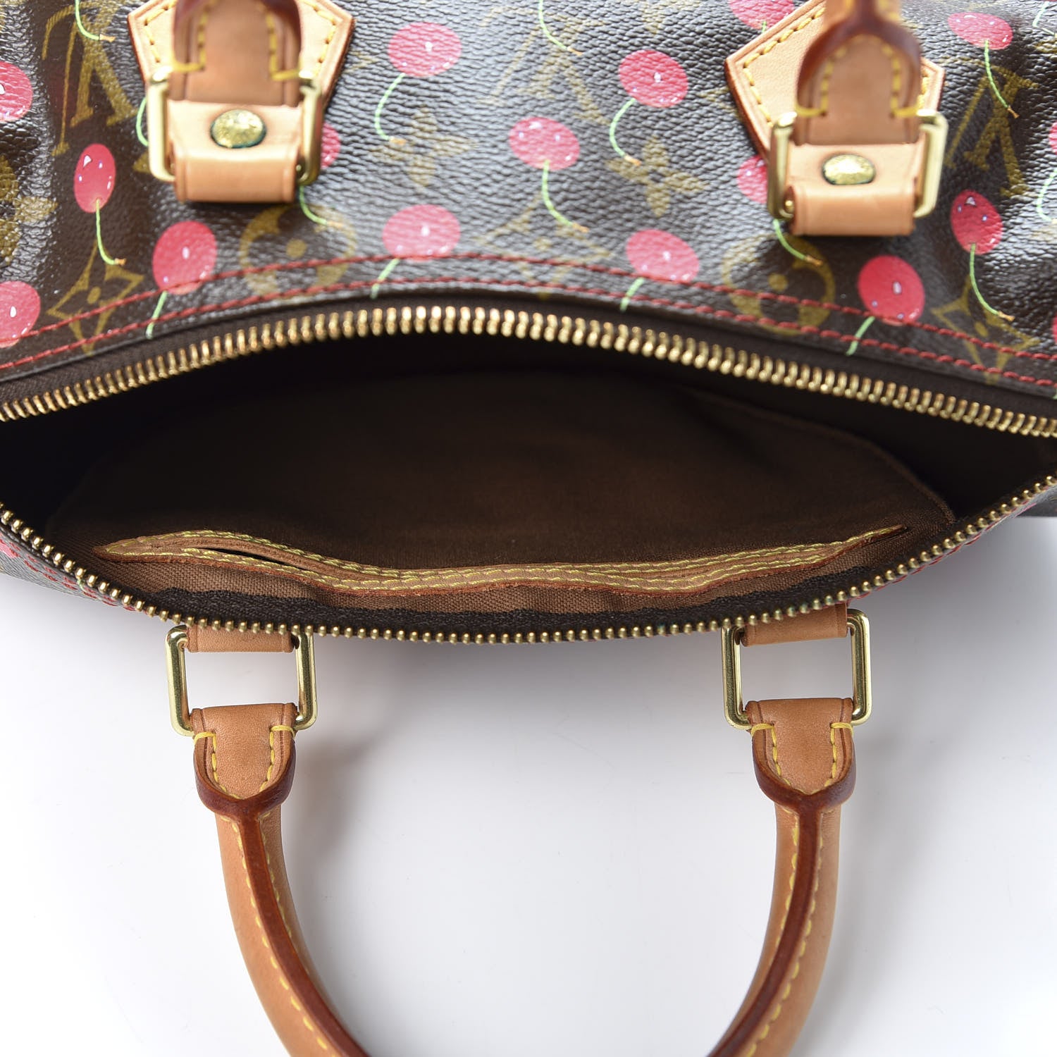 Louis Vuitton Monogram Cerises Speedy 25 5 of 12