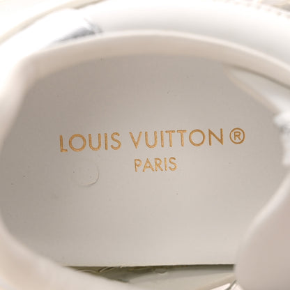 Louis Vuitton Monogram PVC Time Out Sneakers 38 Silver 8 of 10