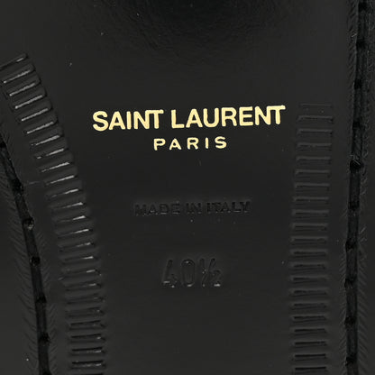 Saint Laurent Magnum Lux Calfskin Le Loafer 15 Moccasins 40.5 Black 7 of 10
