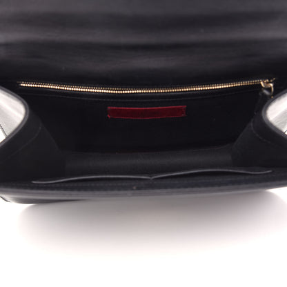 Valentino Garavani Vitello Medium Glam Lock Rockstud Flap Black 8 of 11