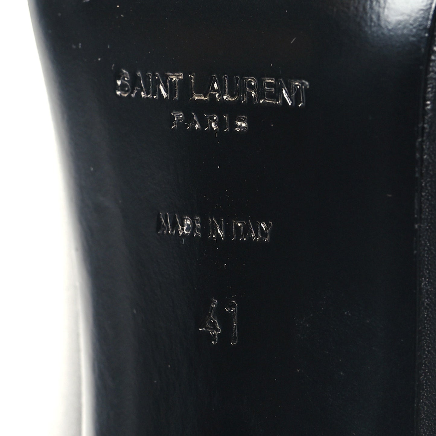 Calfskin Mina Lace Up Platform Boots 41 Black