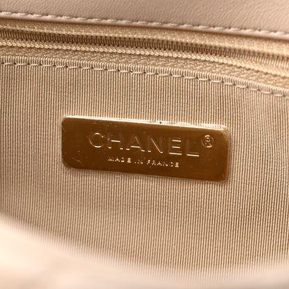 Chanel Lambskin Quilted Medium Chanel 19 Flap Light Beige 6 of 10