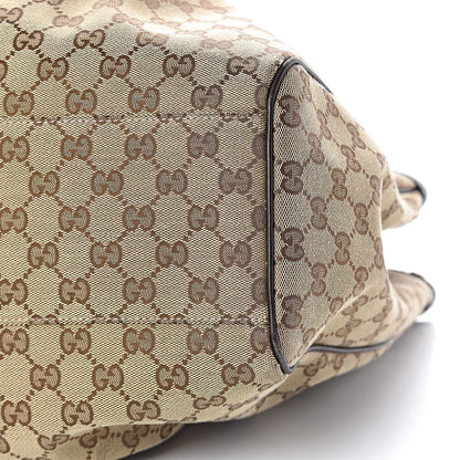 Gucci Monogram Large Sukey Tote Dark Brown 10 of 11