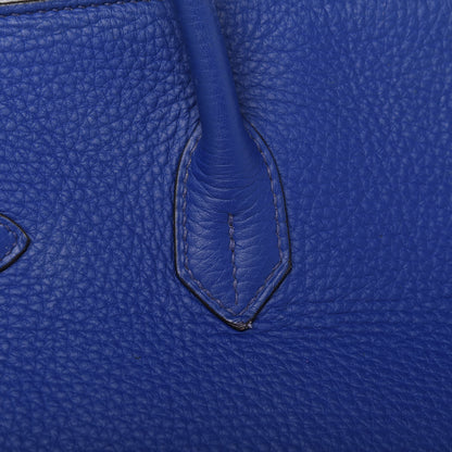 Hermes Togo Birkin 35 Bleu Electrique 18 of 19