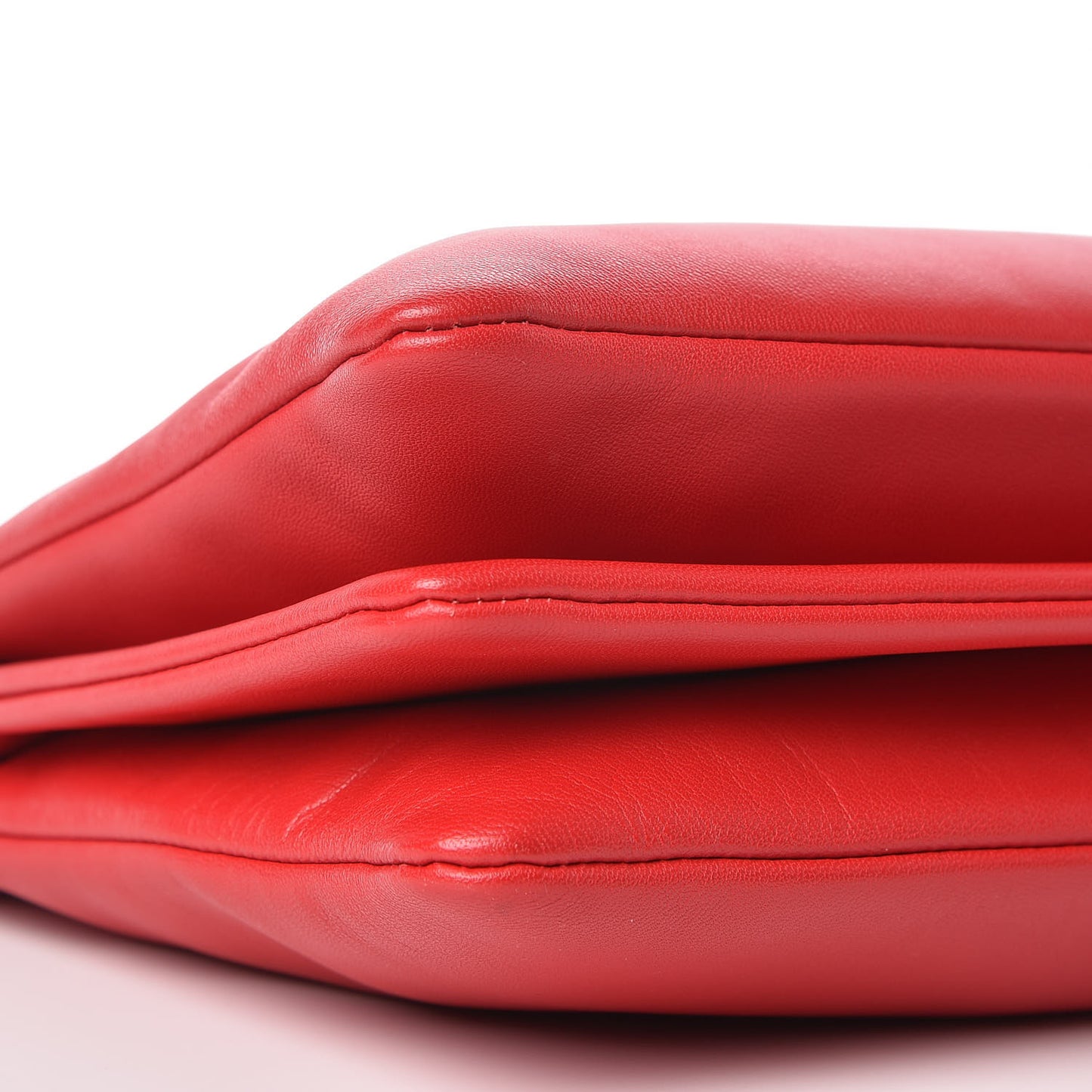 Lambskin Large Trio Crossbody Bag Red