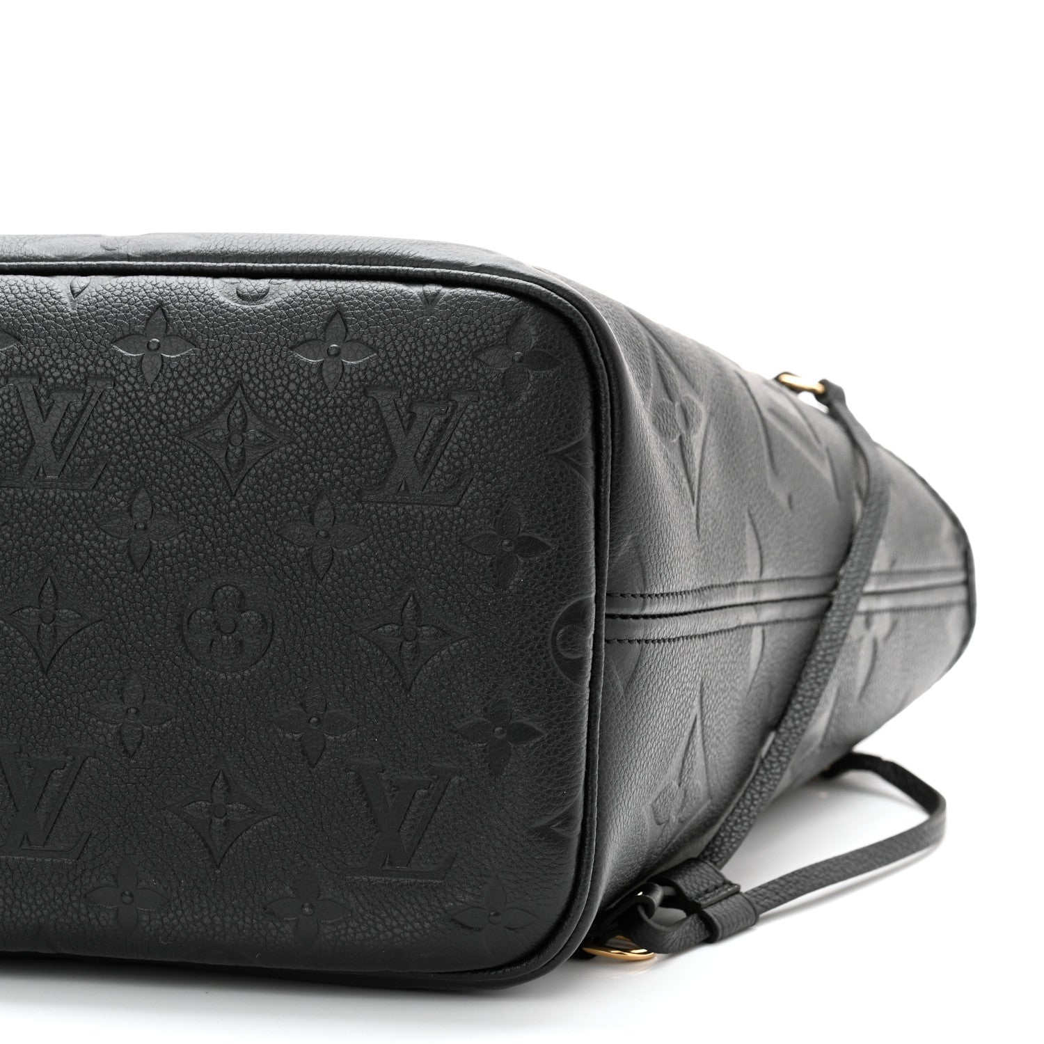 Louis Vuitton Empreinte Monogram Giant Neverfull MM Black 9 of 9