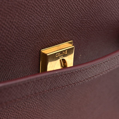Celine Grained Calfskin Micro Belt Bag Plum 7 of 11