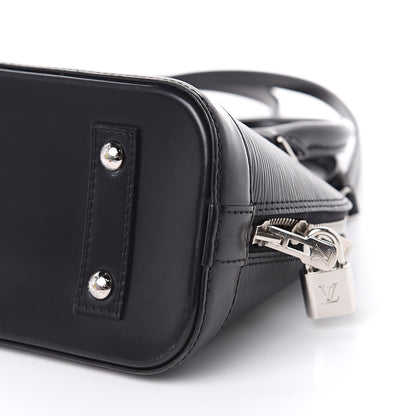 Louis Vuitton Epi Alma BB Black 9 of 13