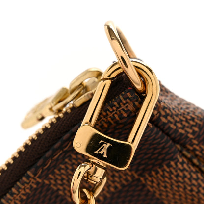 Louis Vuitton Damier Ebene Mini Pochette Accessories 8 of 8