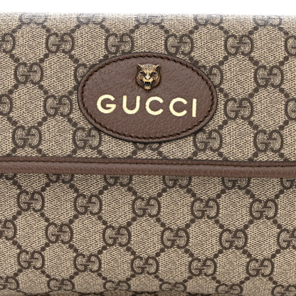 Gucci GG Supreme Monogram Neo Vintage Web Belt Bag Brown 8 of 10
