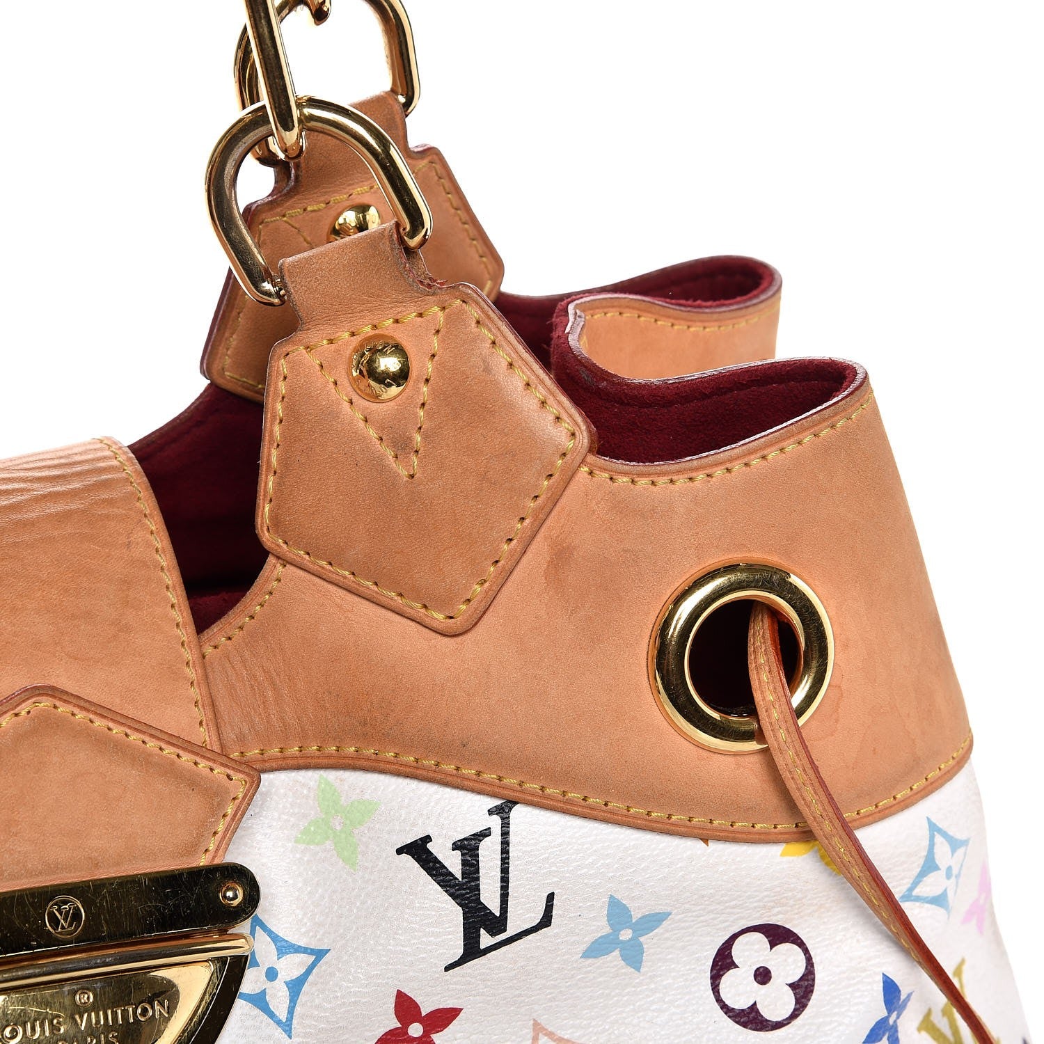 Louis Vuitton Monogram Multicolor Ursula White 11 of 21