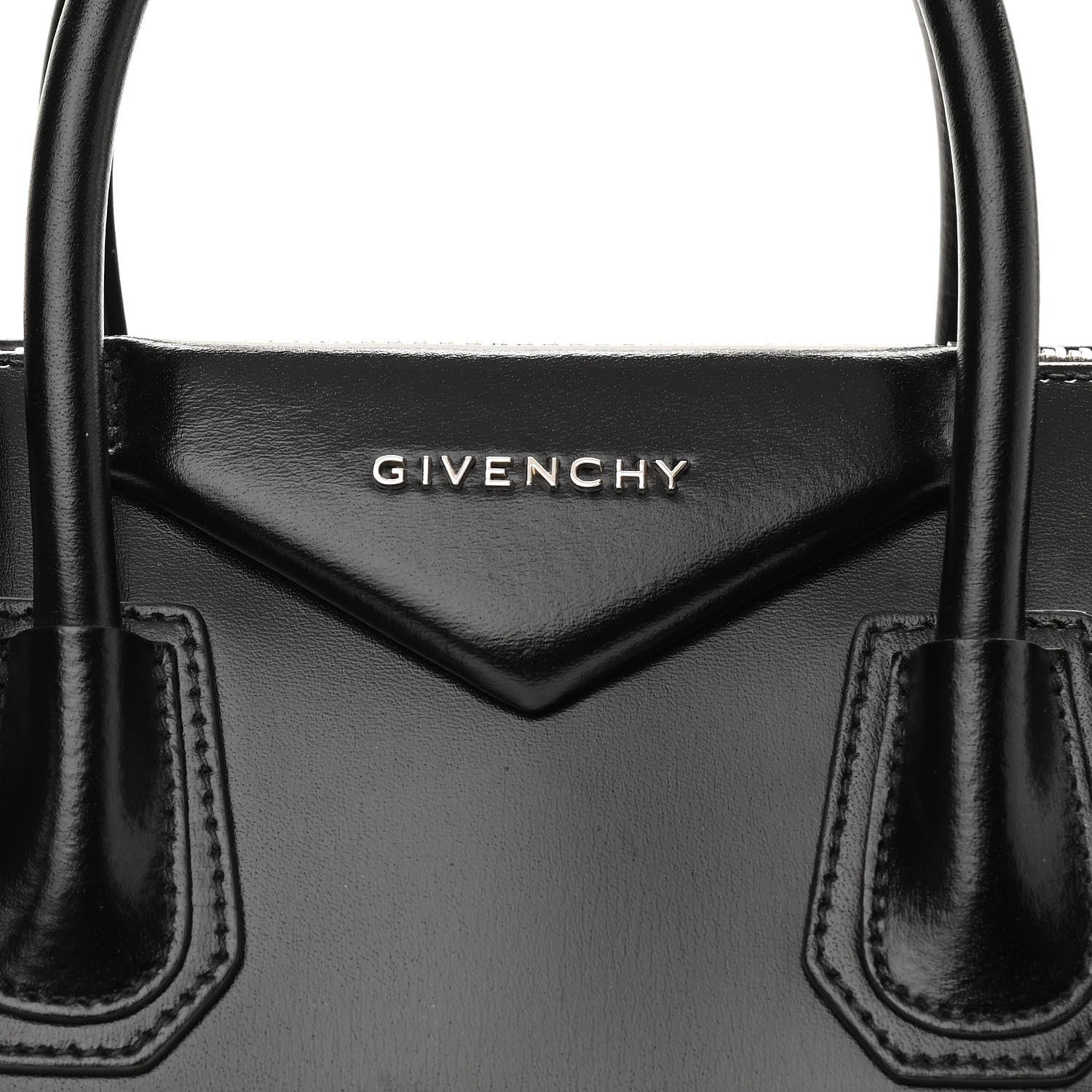 Givenchy Shiny Lord Calfskin Small Antigona Black 8 of 10