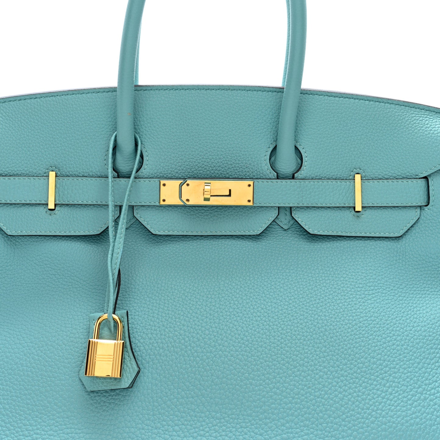 Togo BIRKIN 35 Bleu Atoll