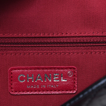 Chanel Aged Calfskin Quilted Medium Gabrielle Hobo Black 8 of 18