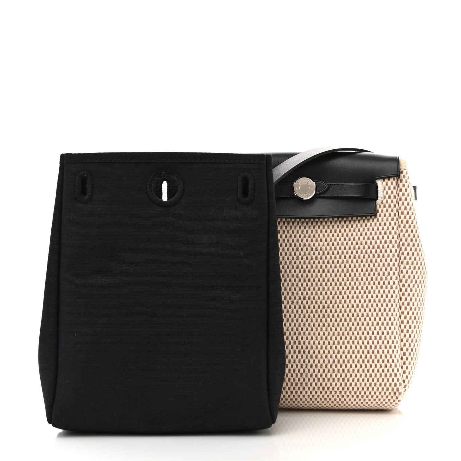 Hermes Toile Herbag TPM Natural Black 3 of 14