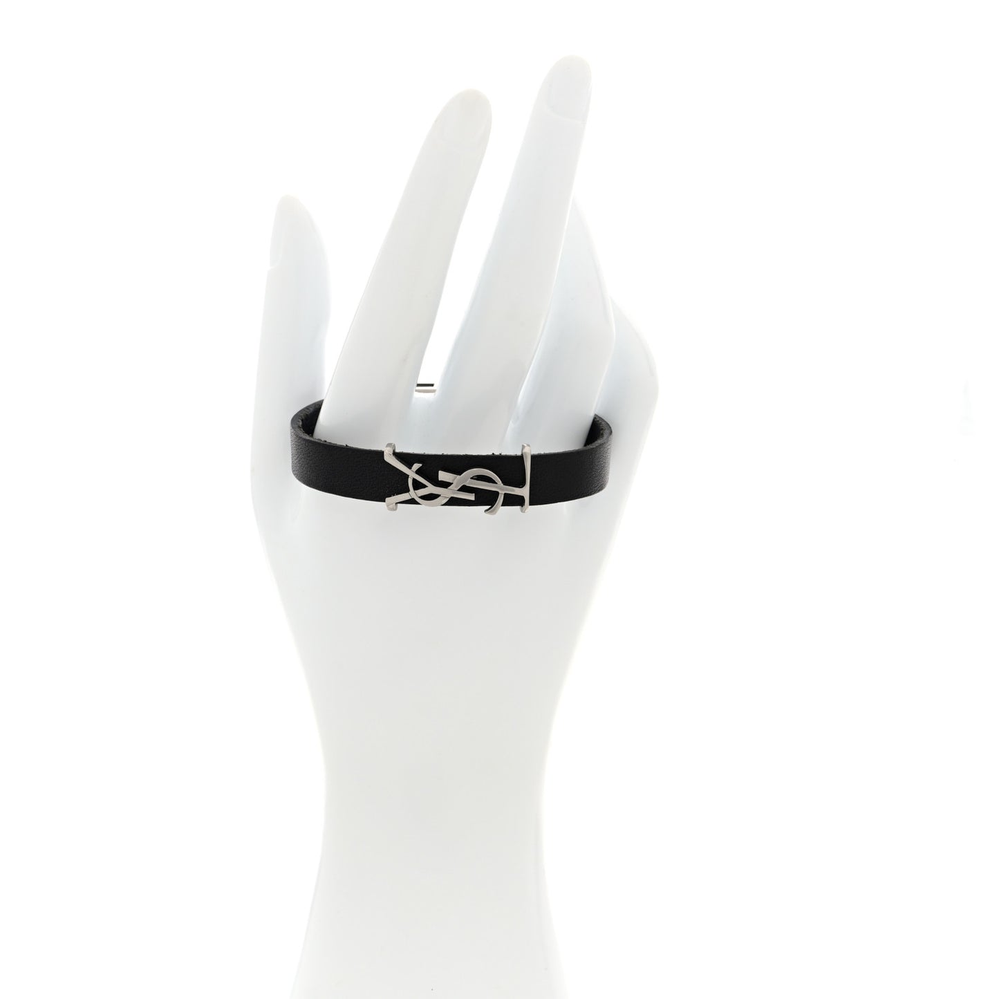 Calfskin Opyum Bracelet Black