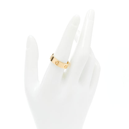 Cartier 18K Yellow Gold 5.5mm LOVE Ring 56 7.75 2 of 4