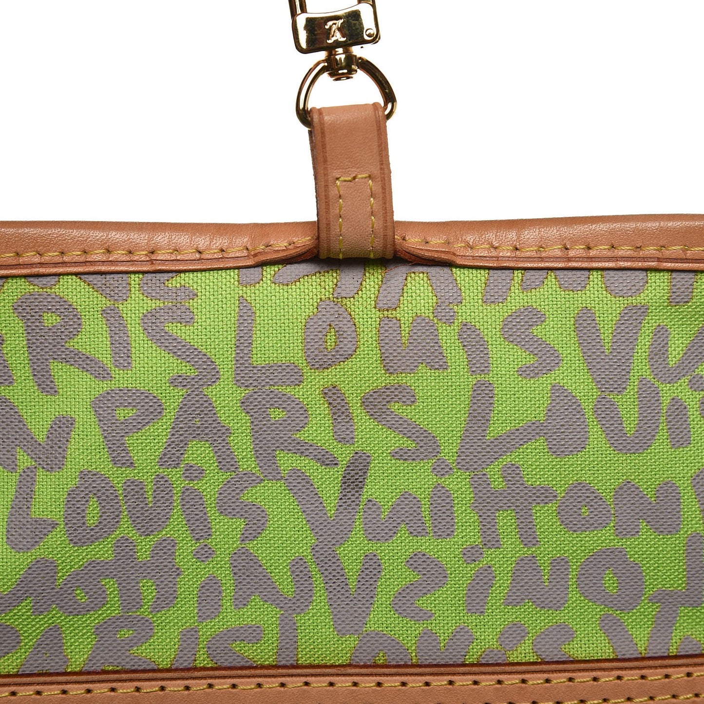 Monogram Graffiti Neverfull GM Green