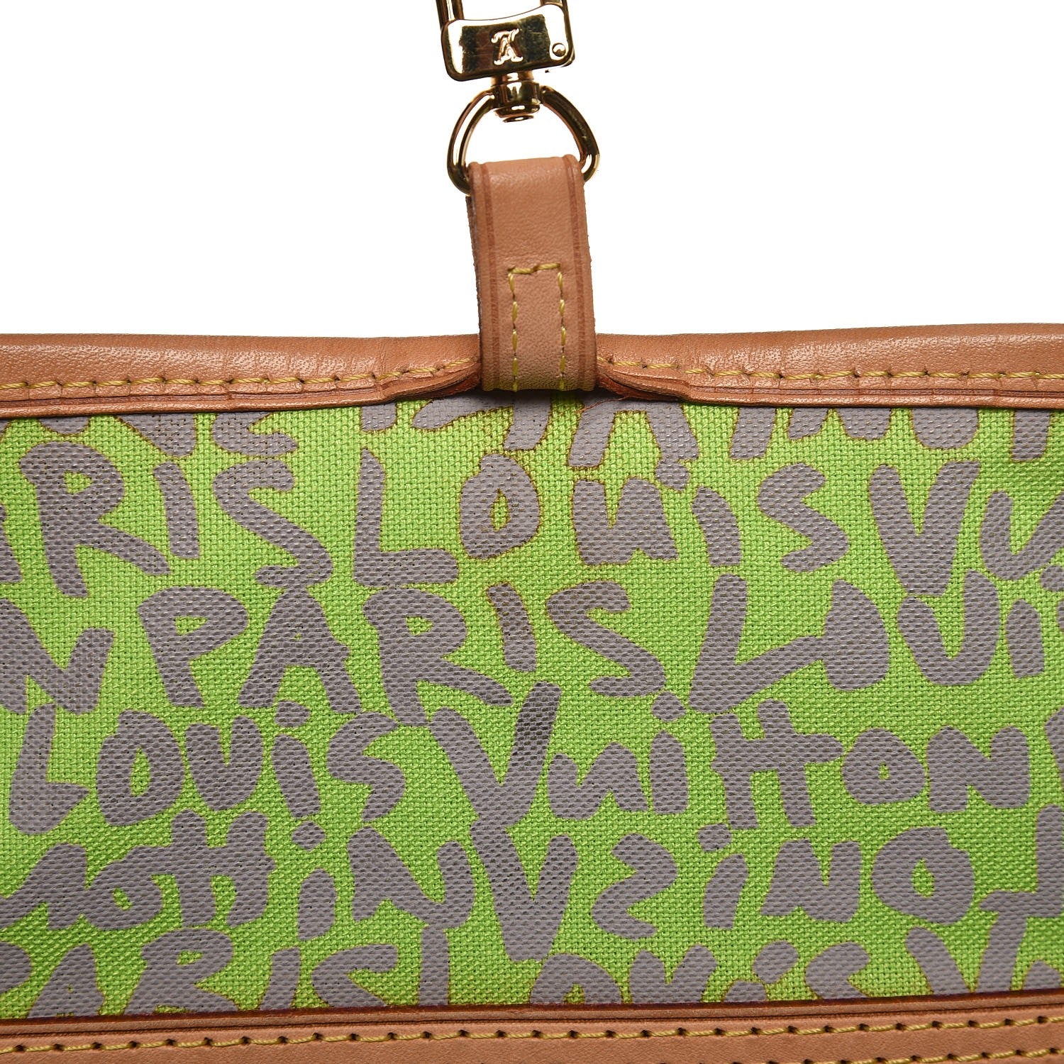 Louis Vuitton Monogram Graffiti Neverfull GM Green 10 of 10