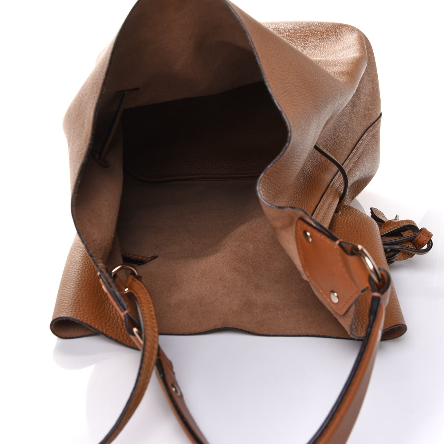 Grainy Calfskin Large Ashby Hobo Sand