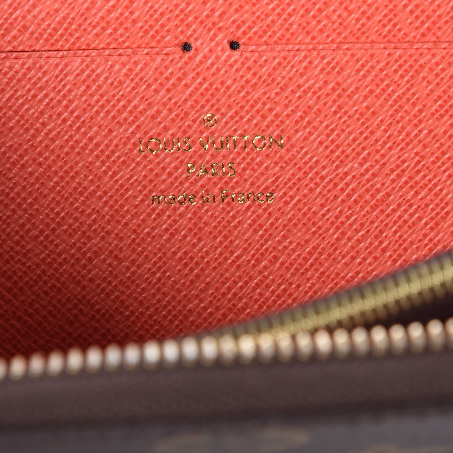 Monogram Clemence Wallet Poppy