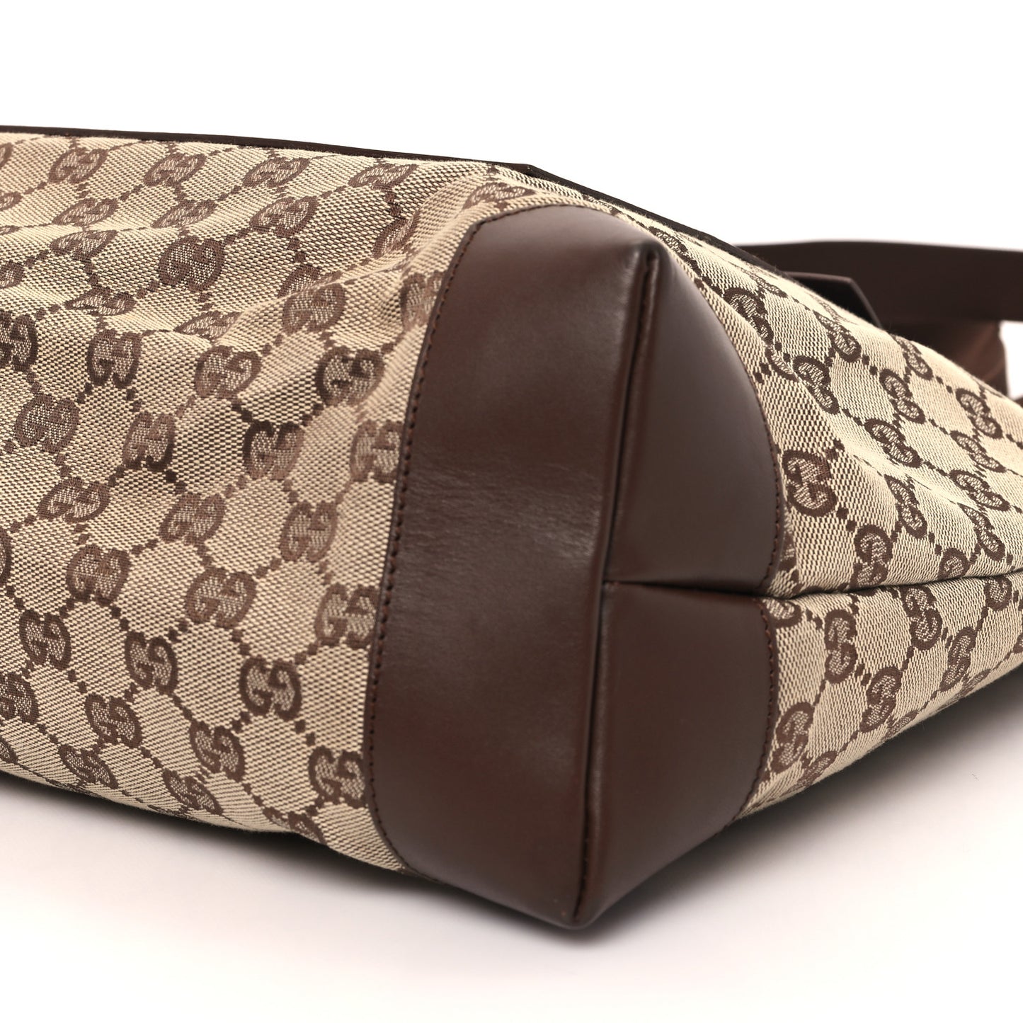 Monogram Tote Bag Brown