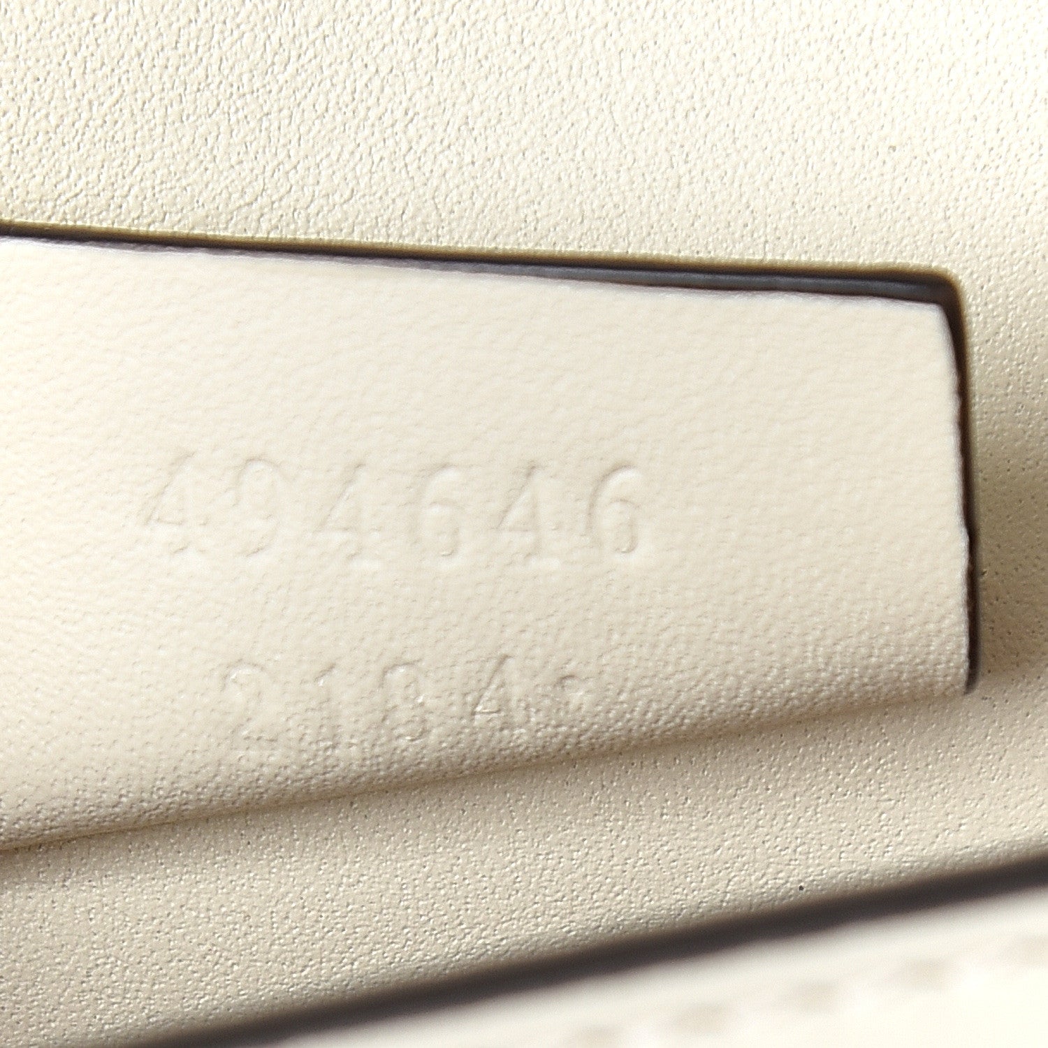 Gucci Calfskin Super Mini Sylvie Chain Shoulder Bag White 7 of 10
