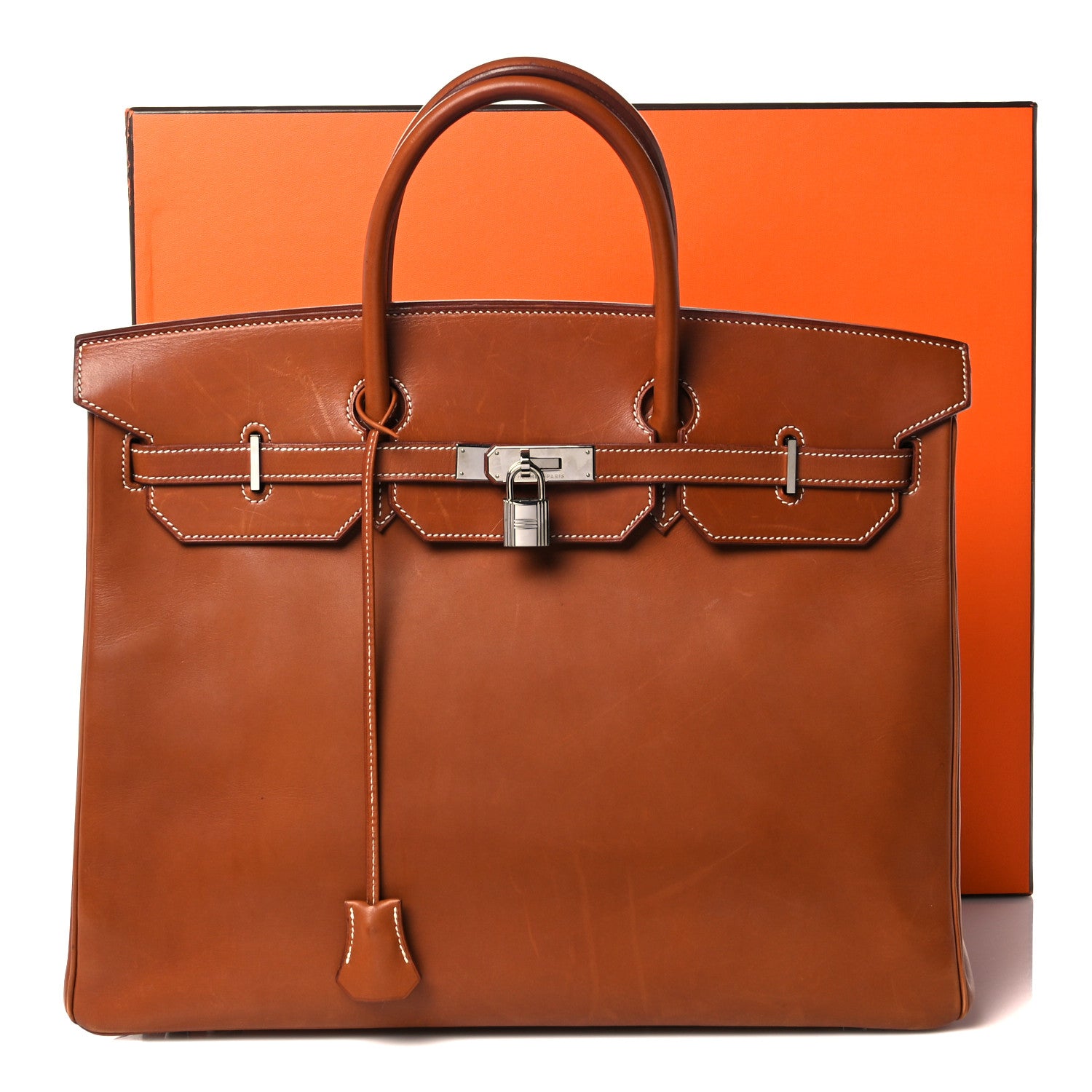 Hermes Natural Barenia Birkin 40 Fauve 51 of 51