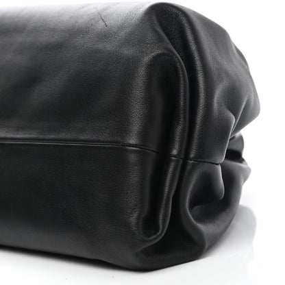 Bottega Veneta Smooth Butter Calf The Pouch Oversized Clutch Black 10 of 11