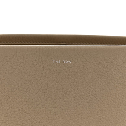 The Row Grained Calfskin Small N/S Park Tote Dark Taupe 7 of 9