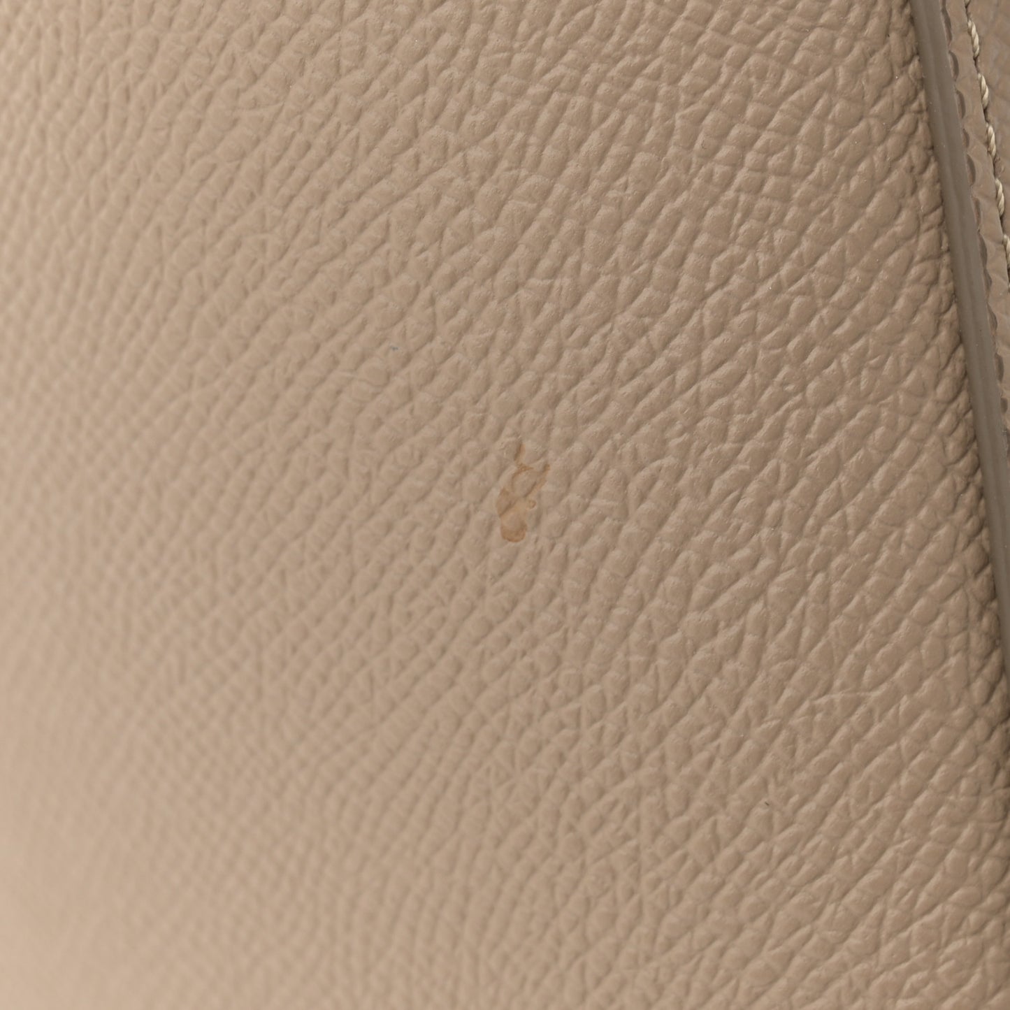 Grained Calfskin Micro Belt Bag Light Taupe