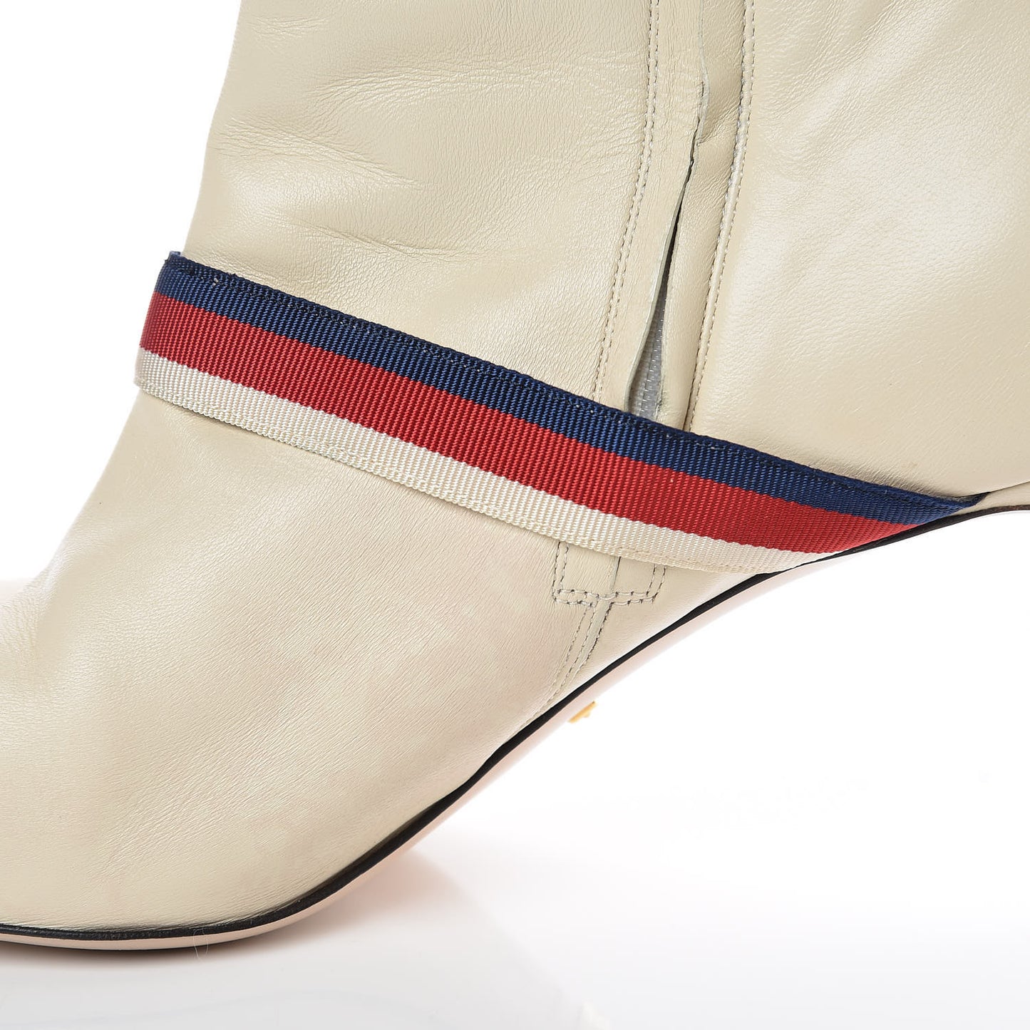 Nappa Sylvie Ankle Boots 38 Mystic White