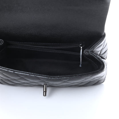 Chanel Caviar Quilted Mini Coco Handle Flap So Black 4 of 9