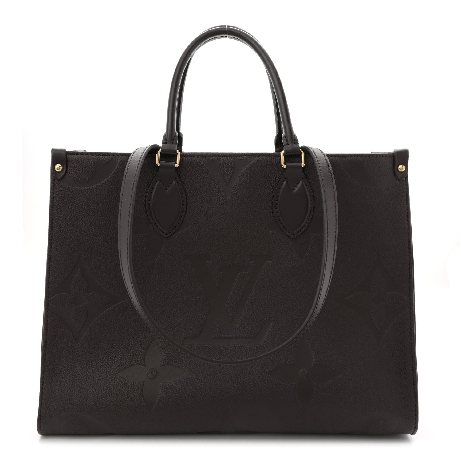 Louis Vuitton Empreinte Monogram Giant Onthego MM Chocolate 1 of 10