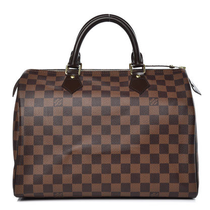 Louis Vuitton Damier Ebene Speedy 30 1 of 10