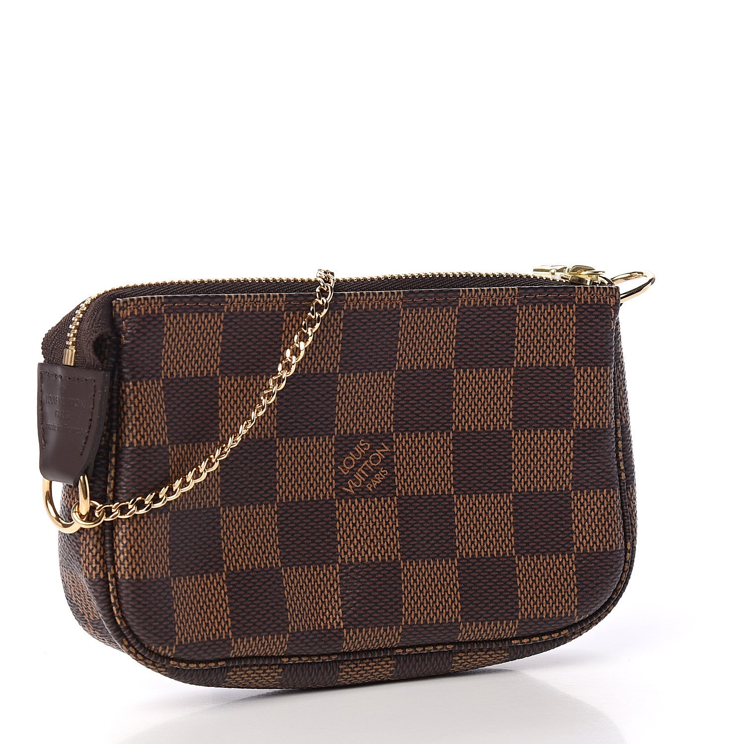 Louis Vuitton Damier Ebene Mini Pochette Accessories 2 of 10