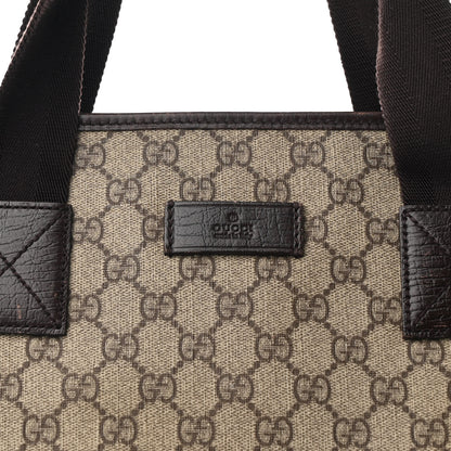 Gucci GG Plus Monogram Travel Bag Dark Brown 8 of 11