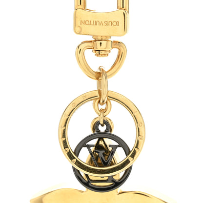 Louis Vuitton Blossom Dream Bag Charm Key Holder Gold 3 of 4