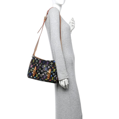 Louis Vuitton Monogram Multicolor Lodge GM Black 2 of 12
