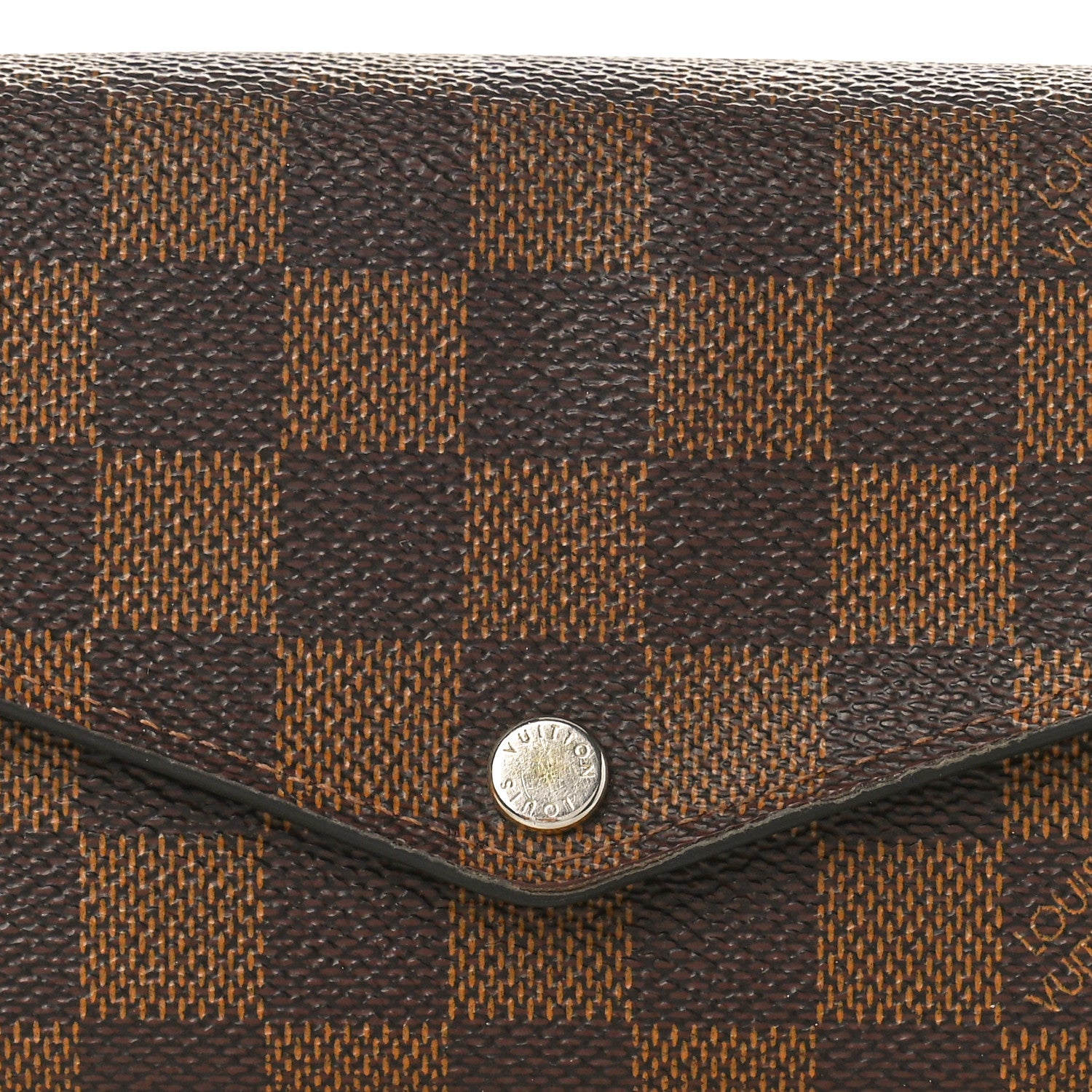 Louis Vuitton Damier Ebene Sarah Wallet NM 8 of 10