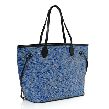 Louis Vuitton Epi Neverfull MM Denim Light 2 of 10