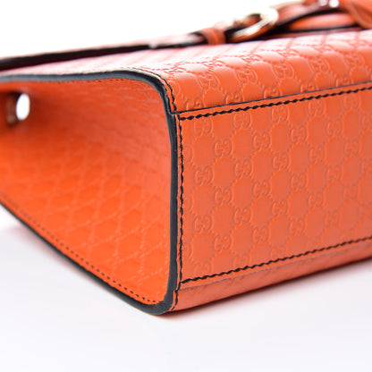 Gucci Microguccissima Medium Emily Chain Shoulder Bag Sun Orange 5 of 10