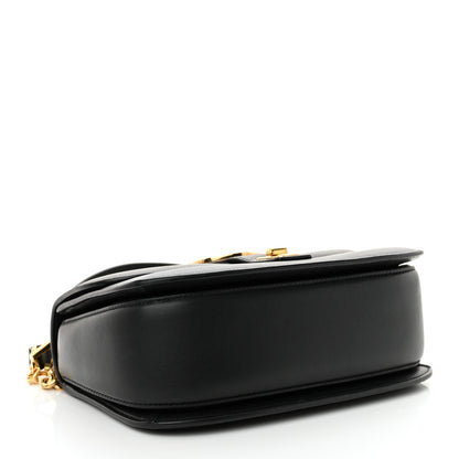 Gucci Roxy Calfskin Small Blondie Top Handle Shoulder Flap Bag Black 4 of 13
