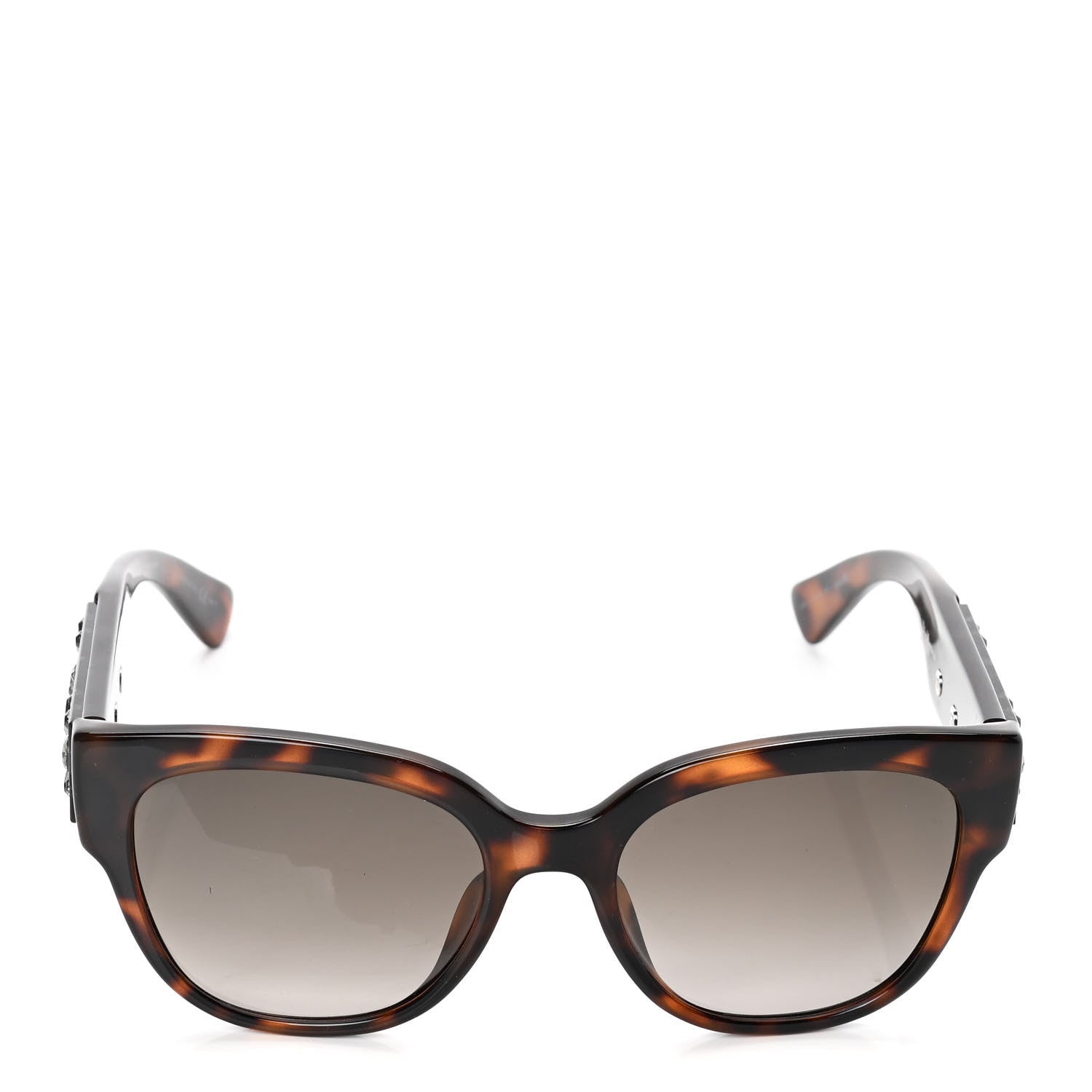 Christian Dior Dior Mercurial Crystal Sunglasses Tortoise 2 of 5