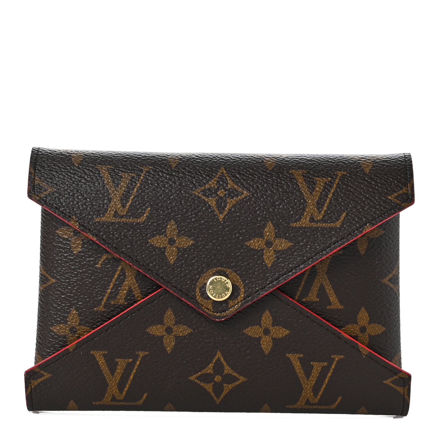 Monogram Medium Kirigami Pochette Insert Coquelicot